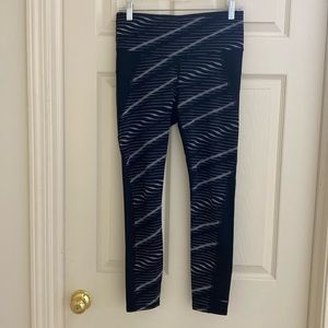 Athleta Striped Leggings S